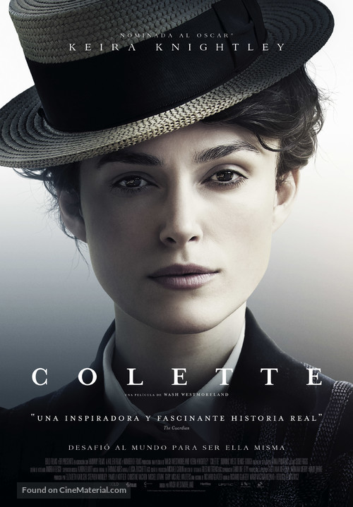 Colette - Spanish Movie Poster