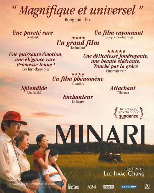 Minari - French Movie Poster