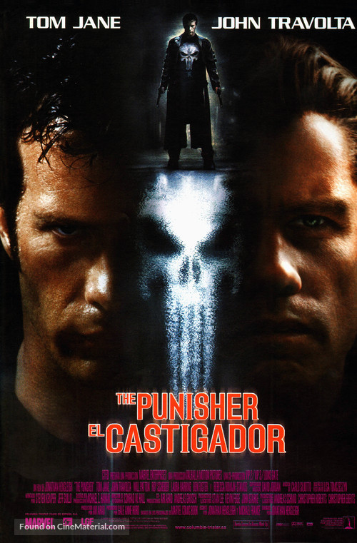 The Punisher - Spanish Movie Poster