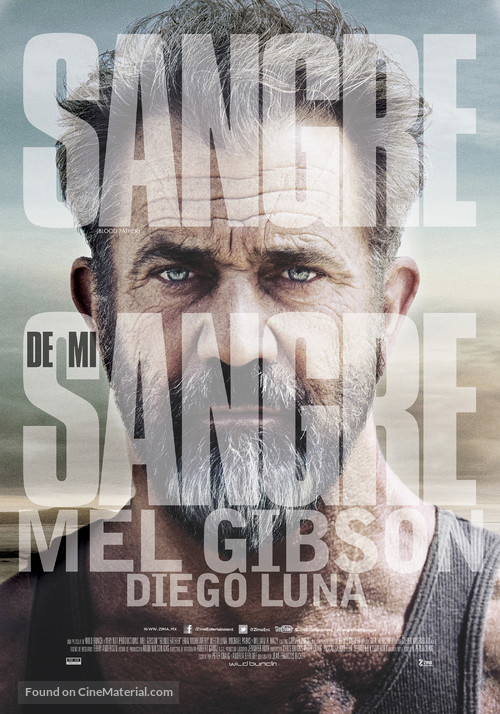 Blood Father - Mexican Movie Poster