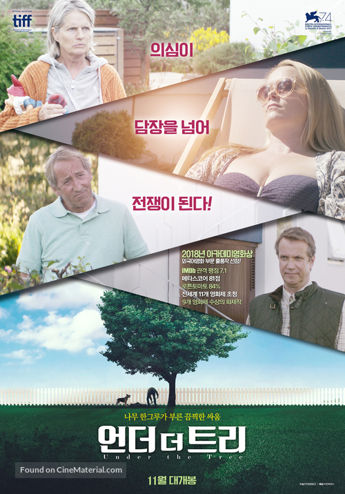 Undir tr&eacute;nu - South Korean Movie Poster