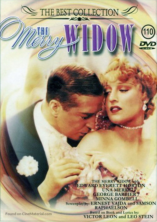 The Merry Widow - DVD movie cover