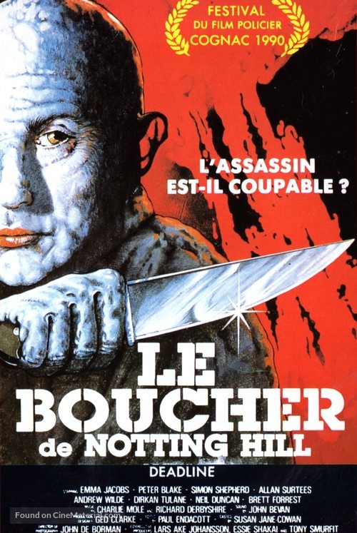 Murder on Line One - French Movie Poster