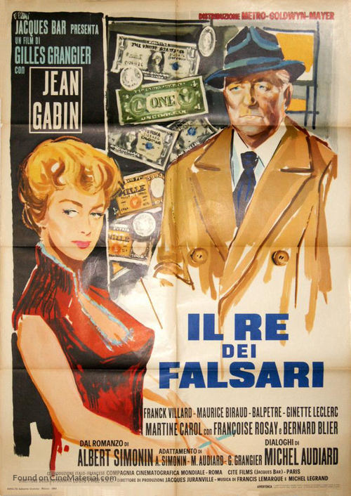 Cave se rebiffe, Le - Italian Movie Poster