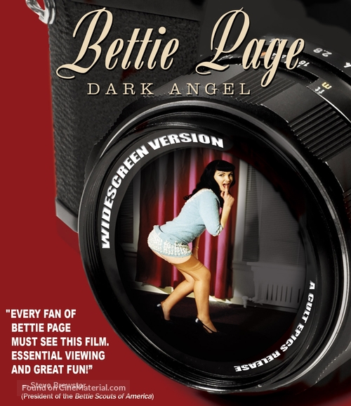 Bettie Page: Dark Angel - Blu-Ray movie cover