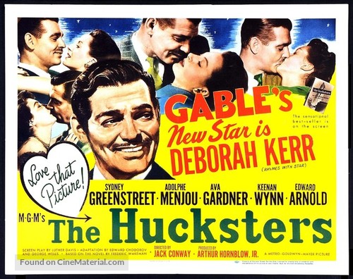 The Hucksters - Movie Poster