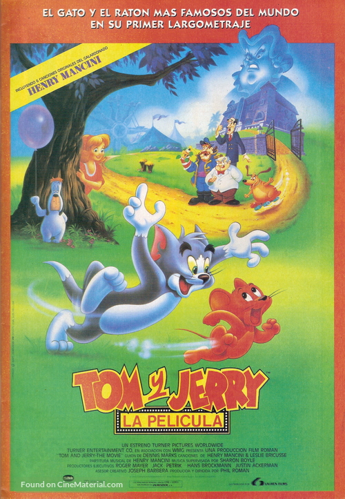 Tom and Jerry: The Movie - Spanish Movie Poster