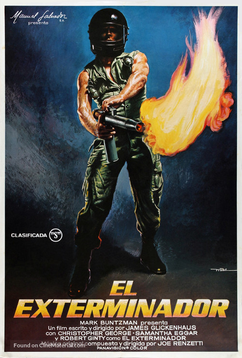 The Exterminator - Spanish Movie Poster