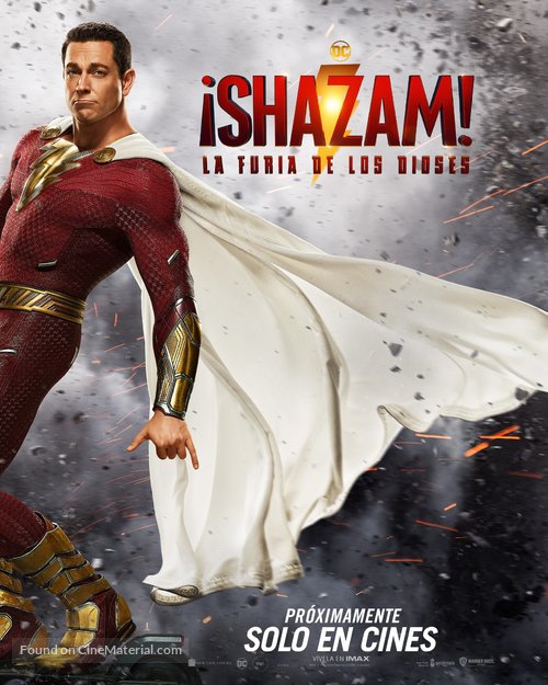 Shazam! Fury of the Gods - Mexican Movie Poster