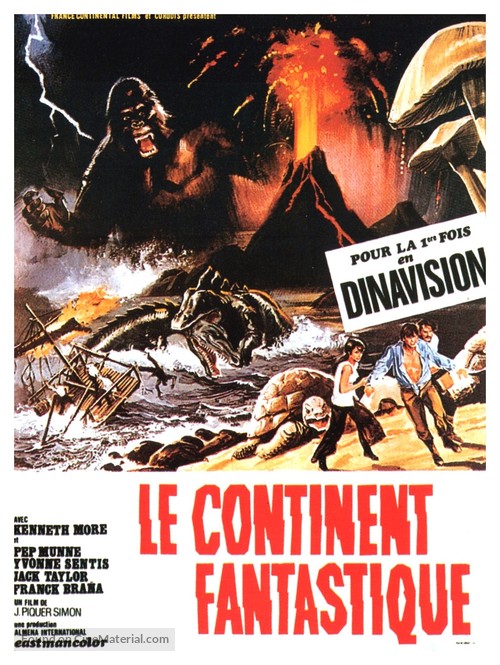 Viaje al centro de la Tierra - French Movie Poster