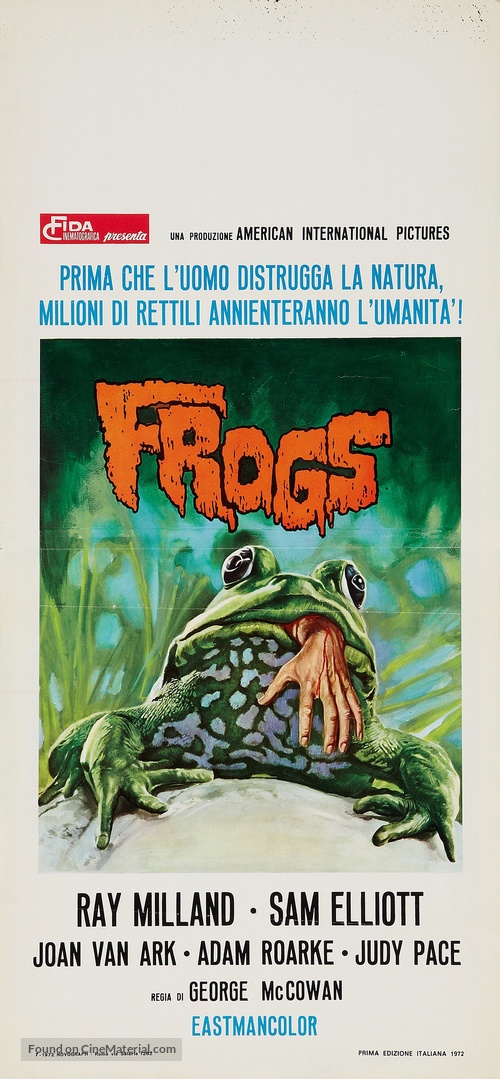 Frogs - Italian Movie Poster
