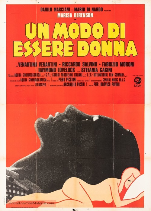 Un modo di essere donna - Italian Movie Poster