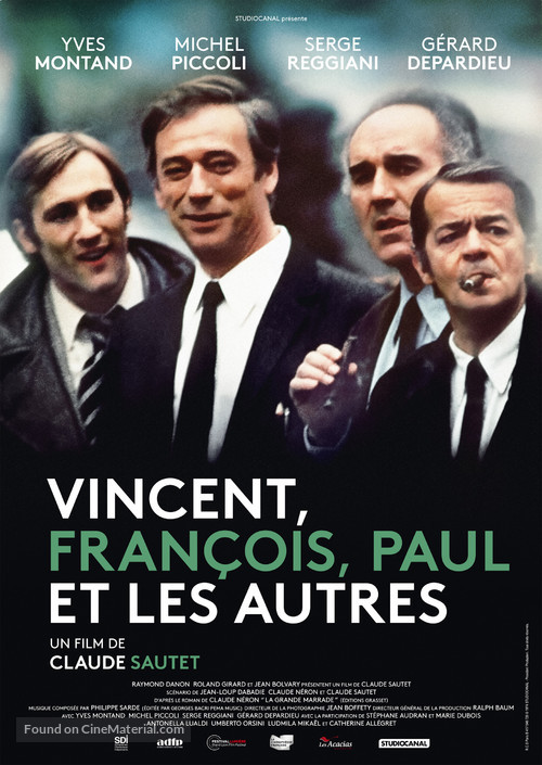Vincent, Fran&ccedil;ois, Paul... et les autres - French Re-release movie poster