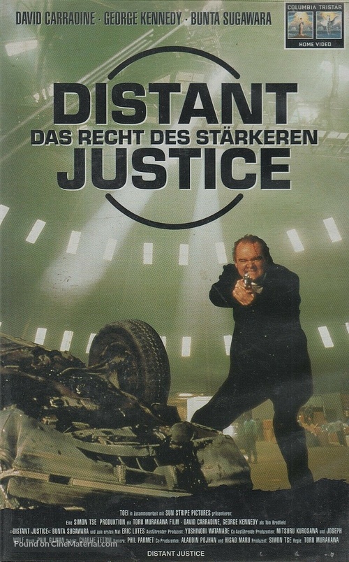 Distant Justice - German VHS movie cover