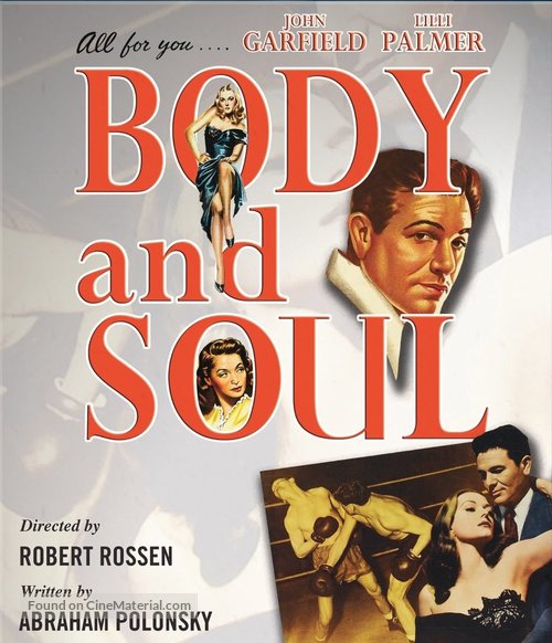 Body and Soul - Blu-Ray movie cover