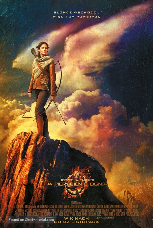 The Hunger Games: Catching Fire - Polish Movie Poster