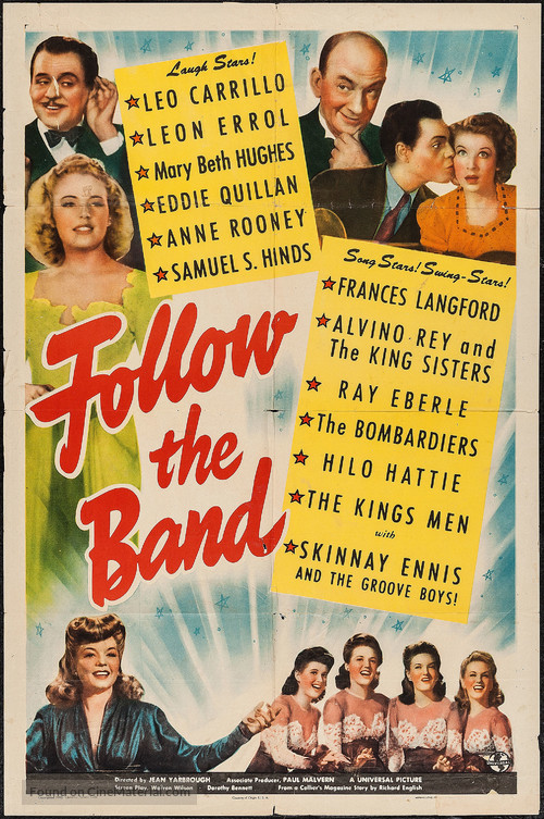 Follow the Band - Movie Poster