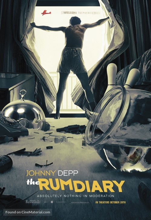 The Rum Diary - Theatrical movie poster
