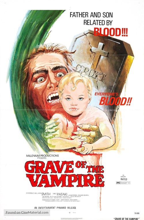 Grave of the Vampire - Movie Poster