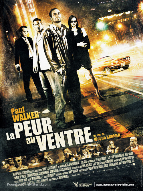 Running Scared - French Movie Poster