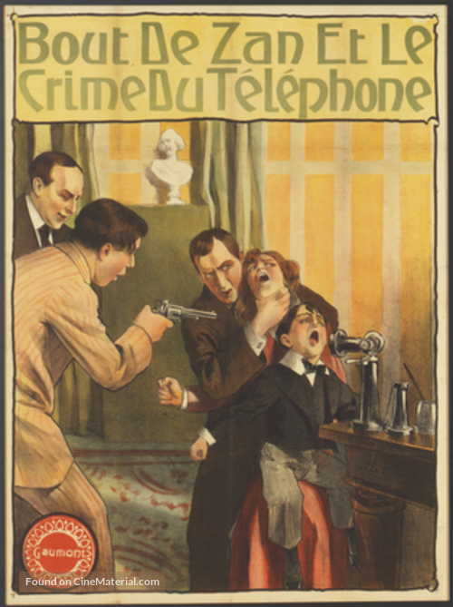 Bout-de-Zan et le crime au t&eacute;l&eacute;phone - French Movie Poster