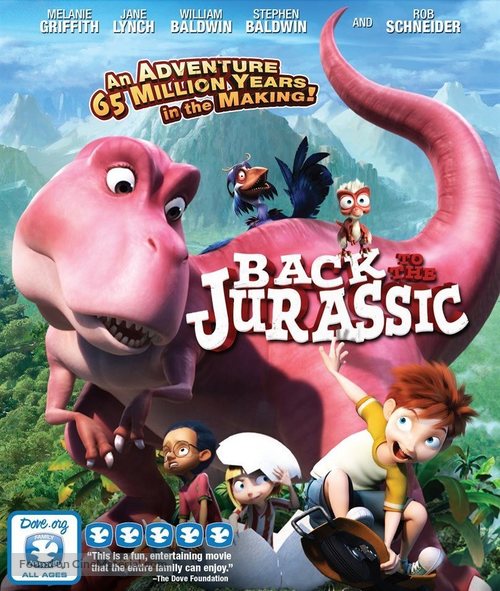 Back to the Jurassic - Blu-Ray movie cover