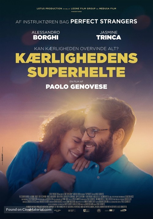 Supereroi - Danish Movie Poster