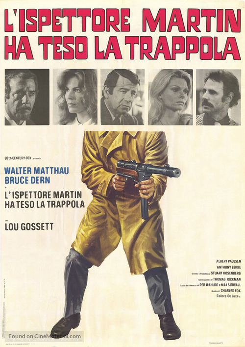 The Laughing Policeman - Italian Movie Poster