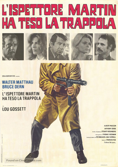 The Laughing Policeman - Italian Movie Poster