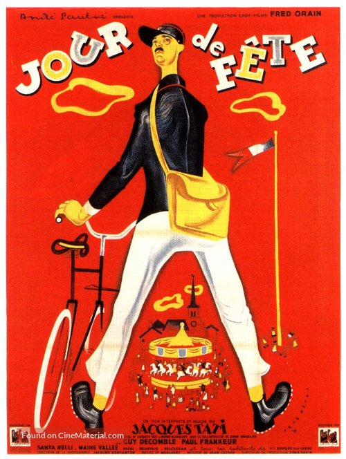 Jour de f&ecirc;te - French Movie Poster