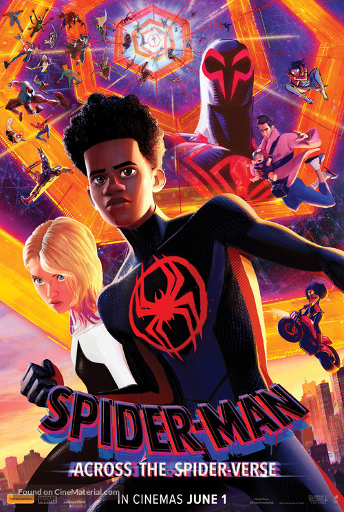 Spider-Man: Across the Spider-Verse - Australian Movie Poster