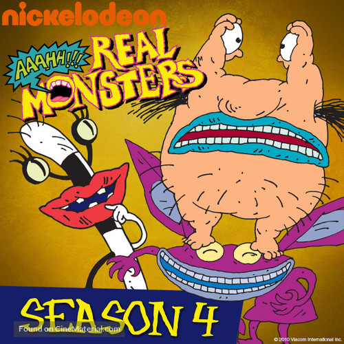 &quot;Aaahh!!! Real Monsters&quot; - DVD movie cover