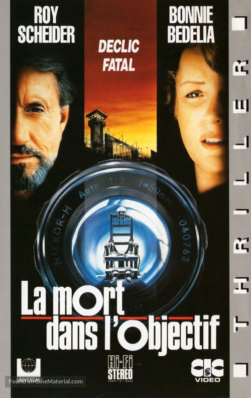 Somebody Has to Shoot the Picture - French VHS movie cover