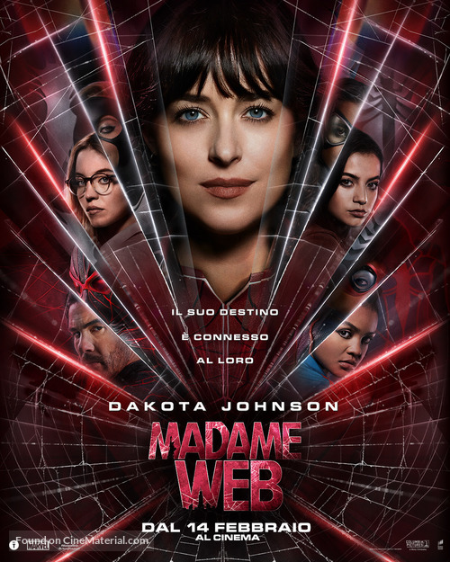 Madame Web - Italian Movie Poster