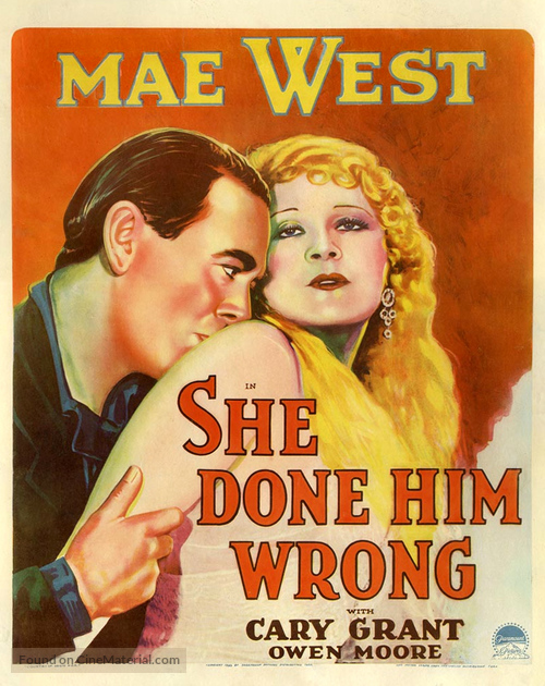 She Done Him Wrong - Movie Poster