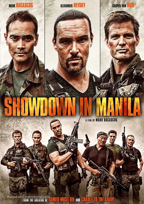 Showdown in Manila - DVD movie cover