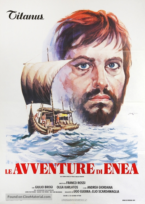 &quot;Eneide&quot; - Italian Movie Poster