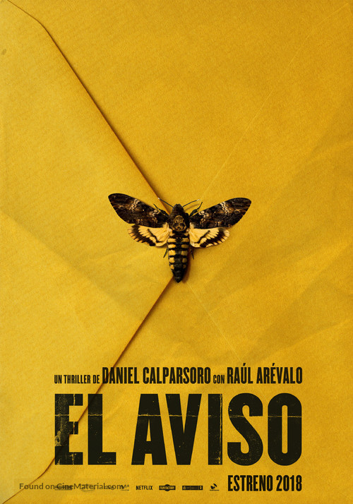 El aviso - Spanish Movie Poster