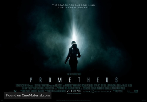 Prometheus - British Movie Poster