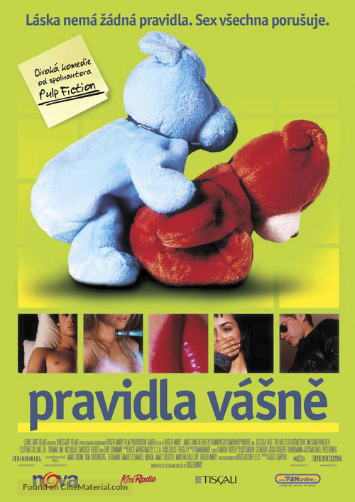 The Rules of Attraction - Czech Movie Poster