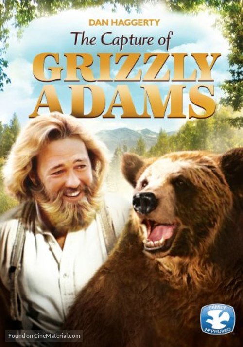 The Capture of Grizzly Adams - British Movie Cover