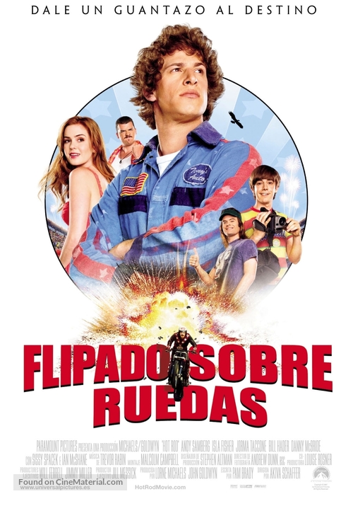 Hot Rod - Spanish poster