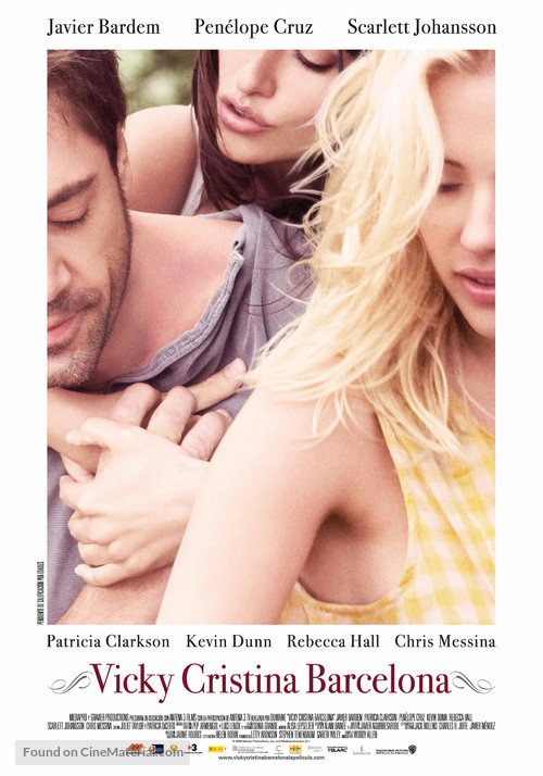 Vicky Cristina Barcelona - Spanish Movie Poster