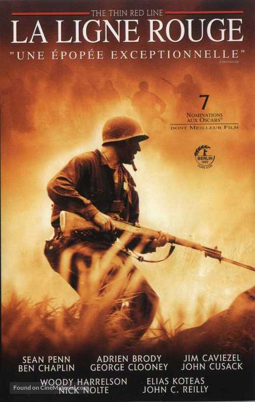 The Thin Red Line - French Movie Cover