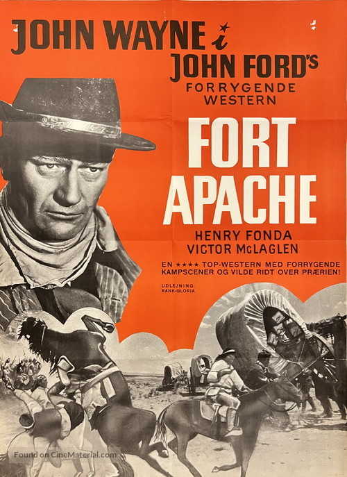 Fort Apache - Danish Movie Poster