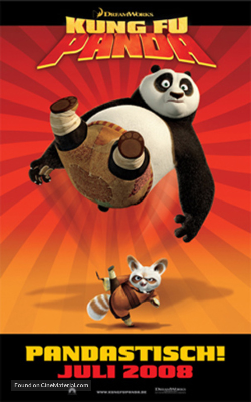 Kung Fu Panda - German Movie Poster