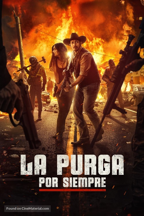 The Forever Purge - Mexican Movie Cover