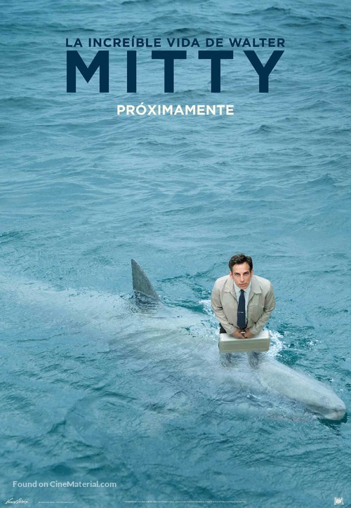 The Secret Life of Walter Mitty - Mexican Movie Poster