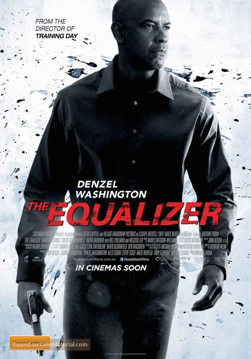 The Equalizer - Australian Movie Poster