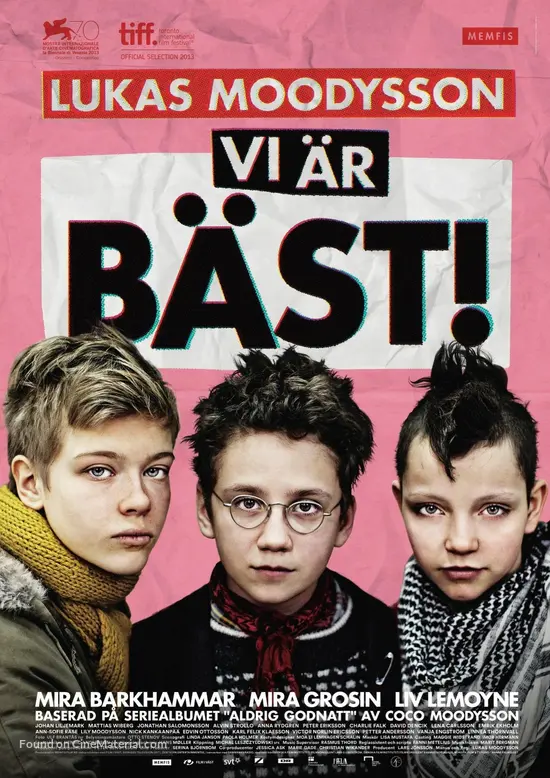 Vi är bäst! (2013) Swedish movie poster